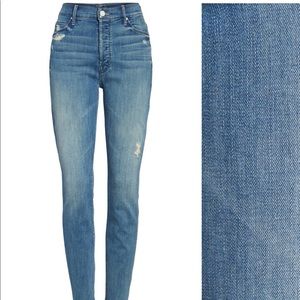 Mother The Stunner ankle fray Jeans